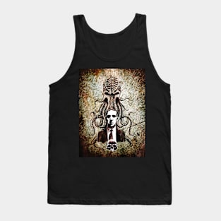 Lovecraft Grunge Design 2 Tank Top